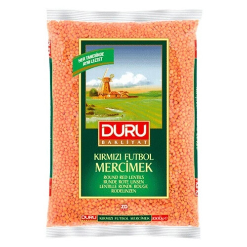 Duru Kırmızı Mercimek 1 Kg.