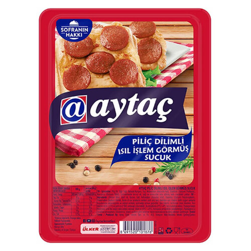 Aytaç Dilimli Piliç Sucuk 170 Gr.