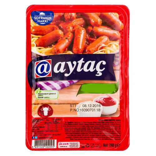 Aytaç Piliç Sosis 240 Gr.
