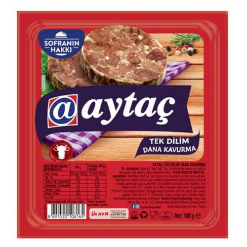 Aytaç Kavurma 100 Gr