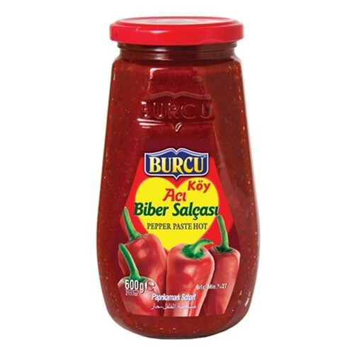 Burcu Salça Bıber 600gr.cam Acı