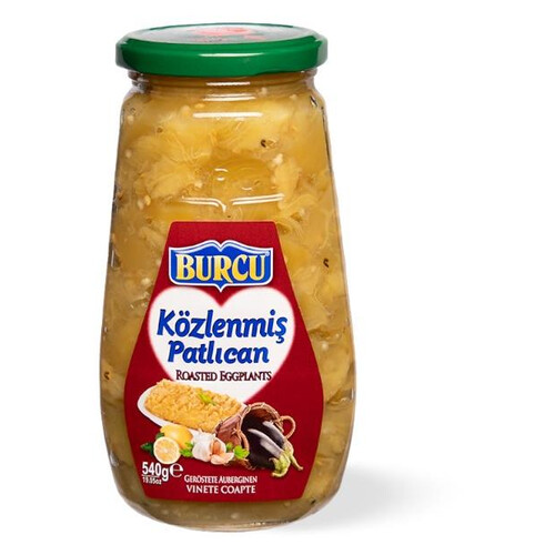 Burcu Közlenmiş Patlıcan 540 Gr Cam