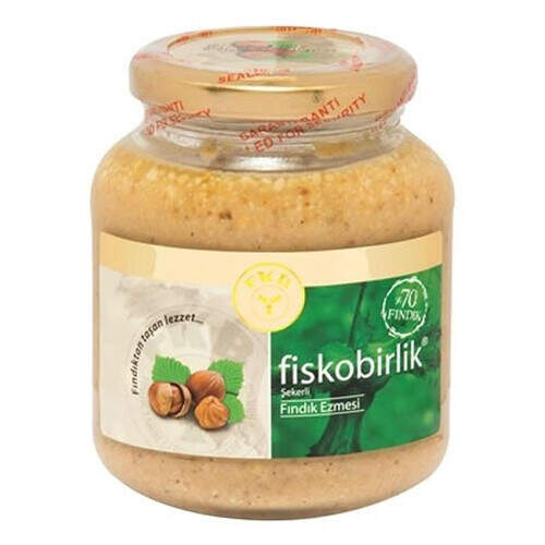 Fıskobırlık Sekerlı Fındık Ezmesı Kavanoz 300 Gr