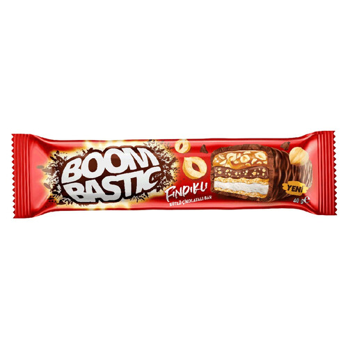 Şölen Boom Bastıc Fındıklı Bar Gofret 40 Gr