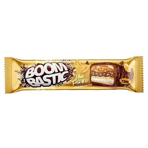 Şölen Boom Bastıc Yer Fıstıklı Bar Gofret 40 Gr