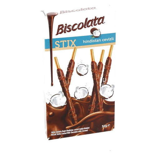 Şölen Biscolata Stix Hindistan Cevizli 36 Gr.