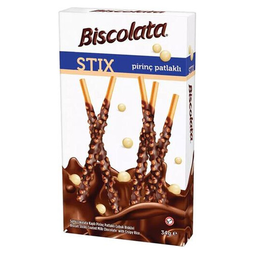 Şölen Biscolata Stıck Pirinç Patlaklı 34 Gr