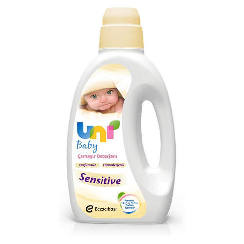 Uni Baby Çamaşır Deterjanı Sıvı Sensitive 1500 Ml.