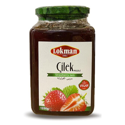 Lokman Çilek Reçeli 1200 Gr