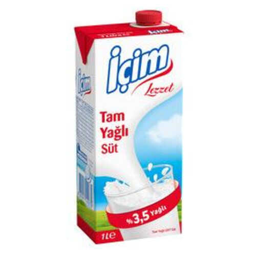 İçim %3.5 Süt Yağlı 1000 Ml