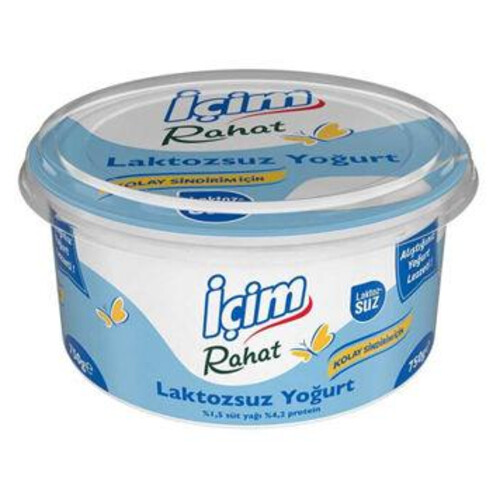 İçim Yoğurt Laktozsuz 750 Gr