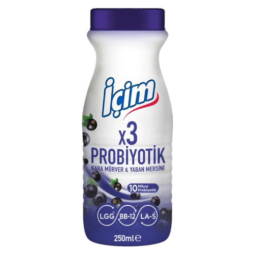 İçim Probiyotik Kefir Yaban Mersini 250 Ml