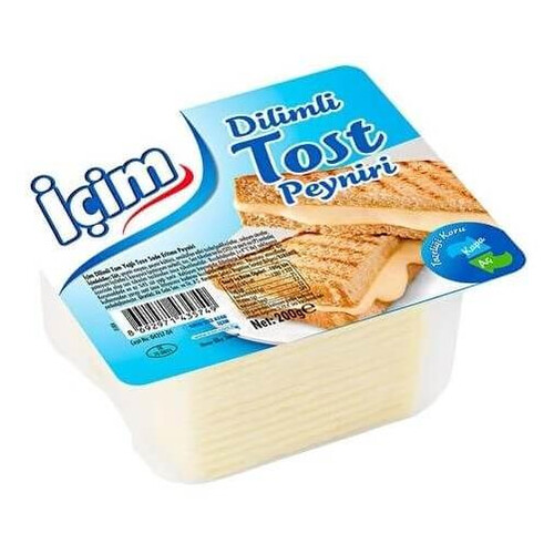 İçim Dilimli Tost Peyniri 200 Gr