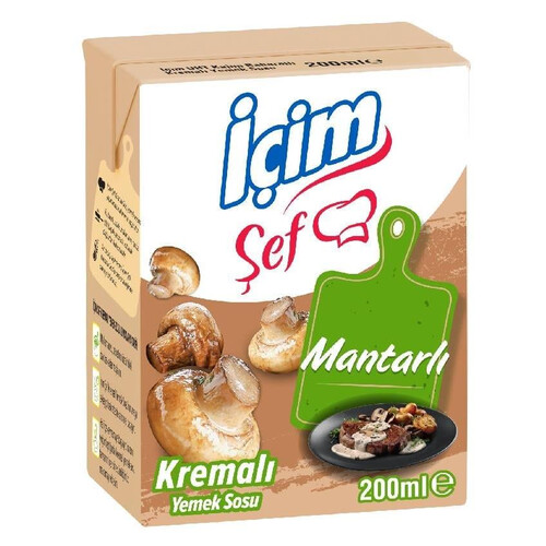 İçim Şef Krema Mantarlı 200ml