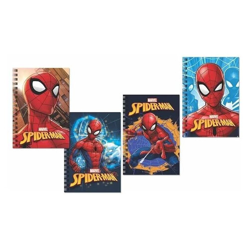 Keskin Spiderman 80 Yp Çizgili A6 Bloknot