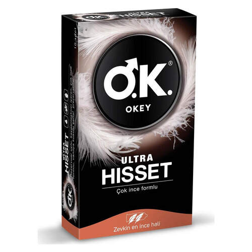 Okey Ultra Hisset Prezervatif 10'lu Paket