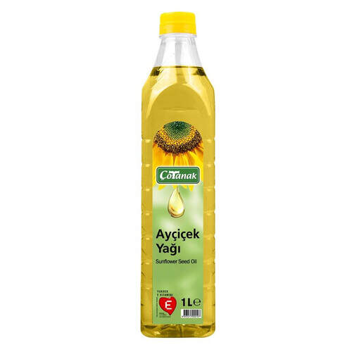 Çotanak Ayçiçek Yağı Pet 1 Litre