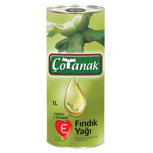 Çotanak Fındık Yağı Teneke 2 Litre