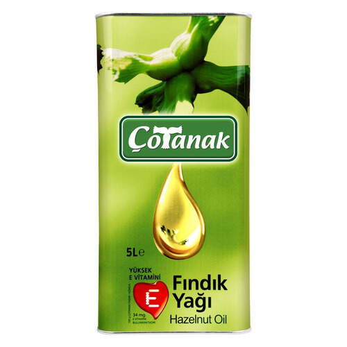 Çotanak Fındık Yağı Teneke 5000 Lt