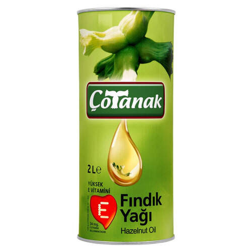 Çotanak Fındık Yağı Teneke 2 Litre