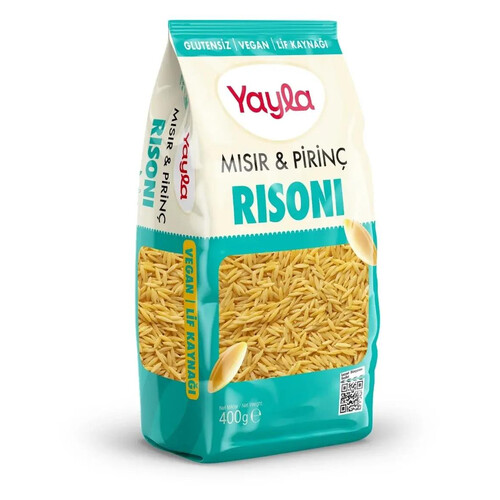 Yayla Glutensiz Mısır Pirinç Arpa Şehriye 400 Gr