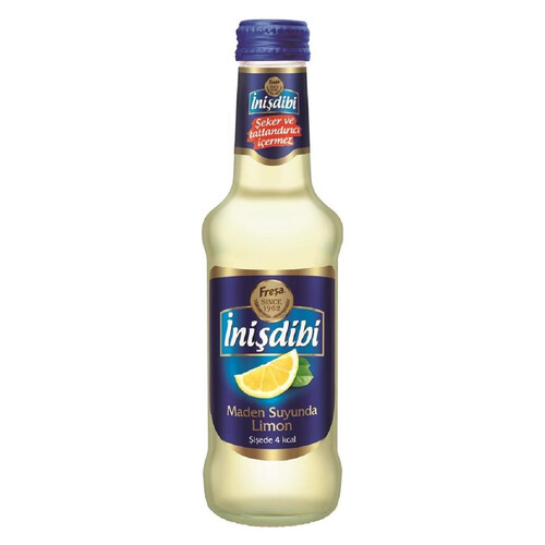 İnişdibi Maden Suyu Limon Aromalı 200 Ml.