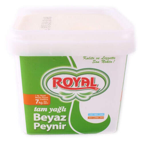 Royal Tam Yağlı Beyaz Peynir 500 Gr.