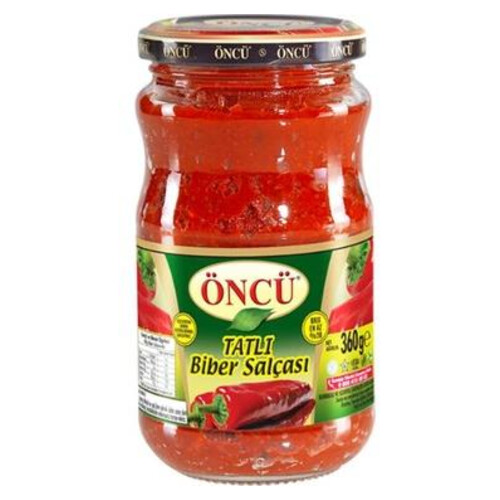 Öncü Biber Salçası Tatlı 360 Gr