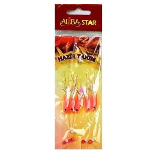 Alba Star Hzr Lrv Hazır Levrek Çapari 4lü