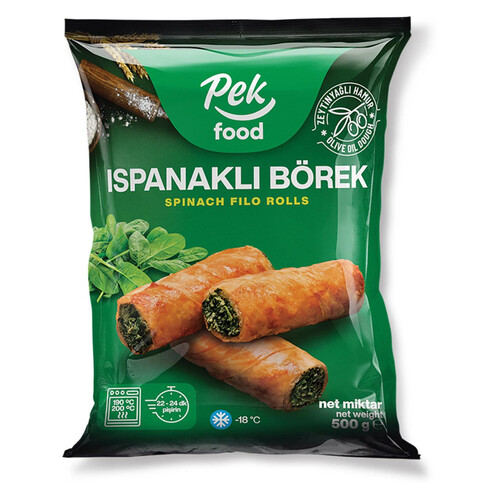 Pek Food Ispanaklı Börek 500 Gr