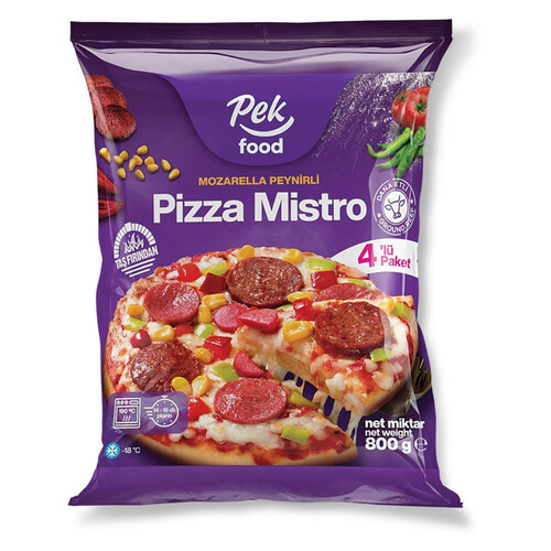 Pek Food Mistro Pizza 800 Gr