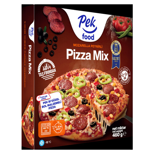Pek Food Artızan Pızza Mıx 560gr
