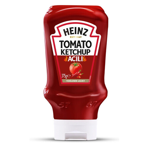 Heinz Ketçap Acılı 375 Gr