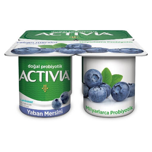 Danone Actıvıa Yaban Mersini 4'lü 100 Gr