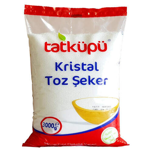 Tatküpü Toz Şeker 3000 Gr.