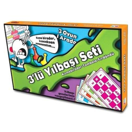 Onur 3 Lü Yılbaşı Seti Oyunu