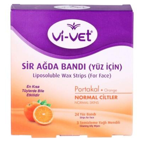 Vi-vet Ağda Yüz Bandı Portakal