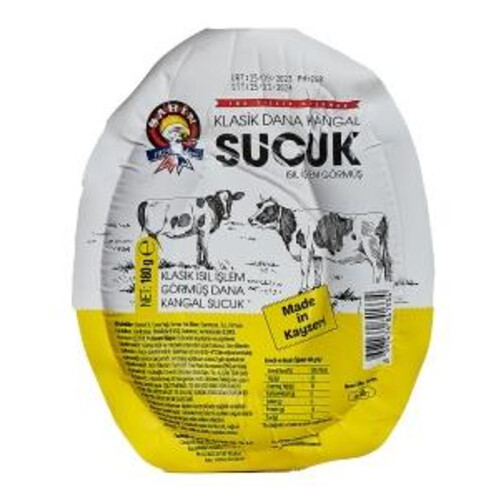 Şahin Klasik Dana Kangal Sucuk 180 Gr