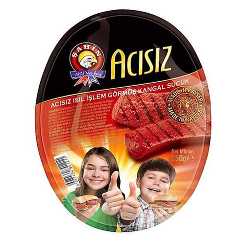 Şahin Dana Sucuk Acısız 180 Gr.