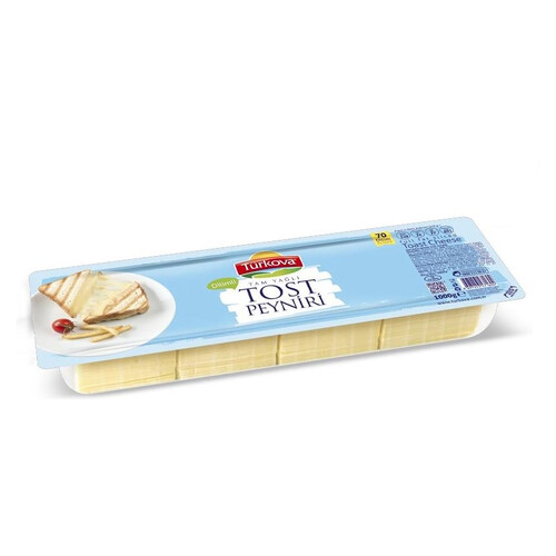 Türkova 70 Dilim Tost Peynir 1000 Gr.