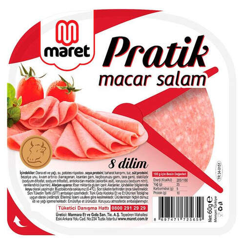 Maret Pratik Macar Salam 60 Gr.