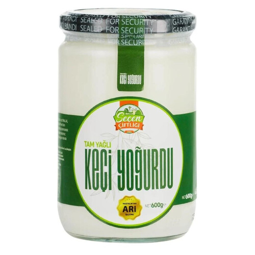 Secen Cıftlıgı Kecı Yogurdu 600gr.