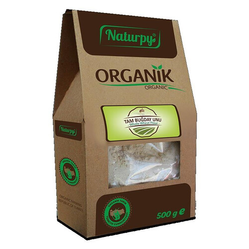 Naturpy Organik Tam Buğday Unu 500gr.