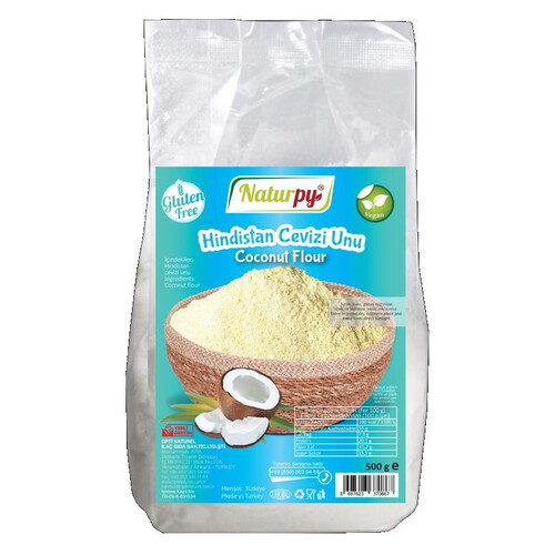 Naturpy Hindistan Cevizi Unu 500gr.glutensiz