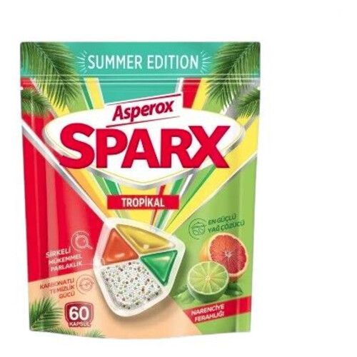 Asperox Sparx Kapsül Tropikal 60 Lı