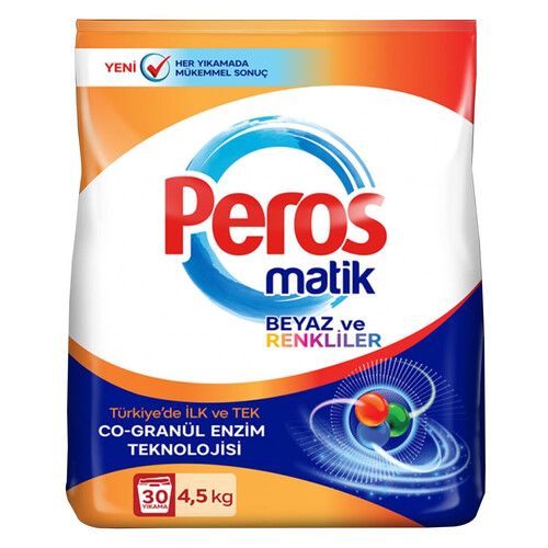 Peros Matik Beyaz&renkli 4500 Gr
