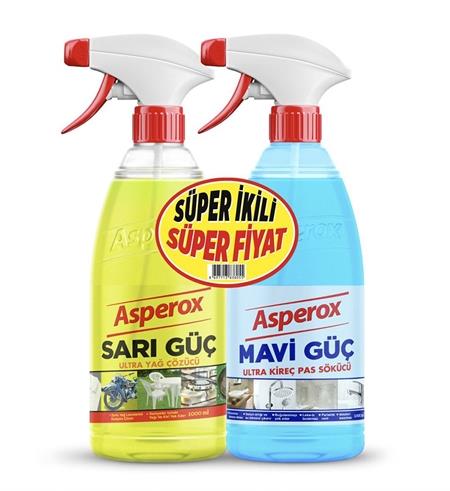 Asperox Sprey Sarı 1000+mavı 1000 Ml