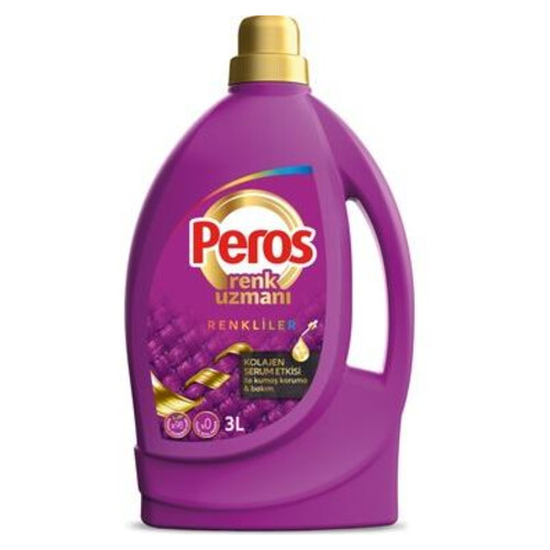 Peros Sıvı Deterjan Renkliler.3000 Ml