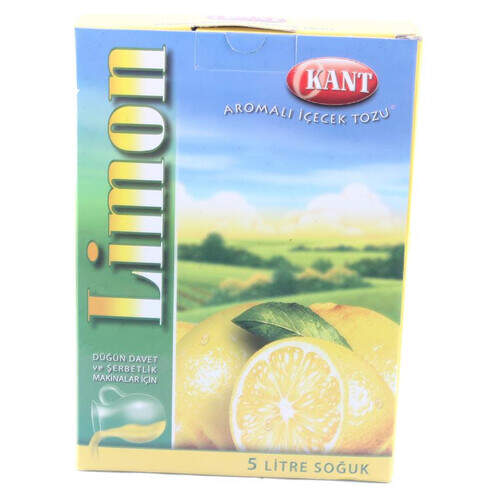 Kant Limon Aromalı İçecek Tozu Soğuk 150 Gr.