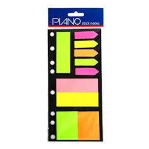 Piano Yapışkan Notluk Karışık Set